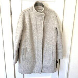 J. Crew City Coat Wool Blend